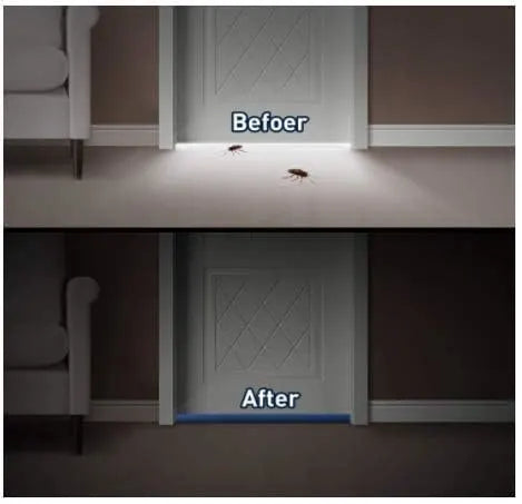 Door Guard (39 Inches) Gap Filler for Door Bottom Seal Strip, Sound Proof, Reduce Noise