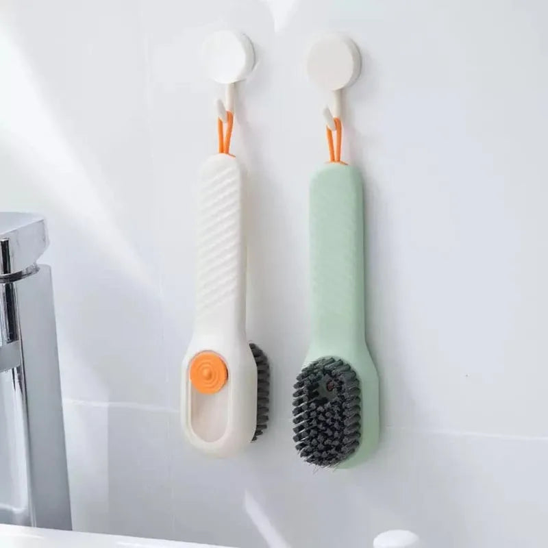 Multifunctional Shoe Brush with Liquid Box