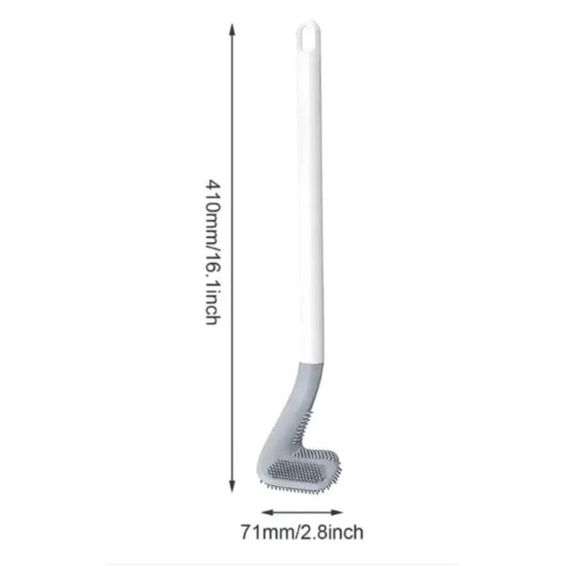 Silicon Toilet Brush with Slim