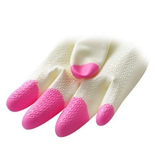 Reusable Heavy Duty Hand gloves for Dishwashing, gardening, kitchen cleaning