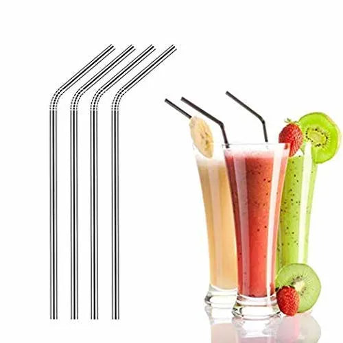 Stainless Steel Straws for Drinking with Brushes