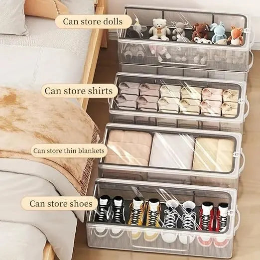 Multifunctional Transparent Shoe box Large capacity Stackable