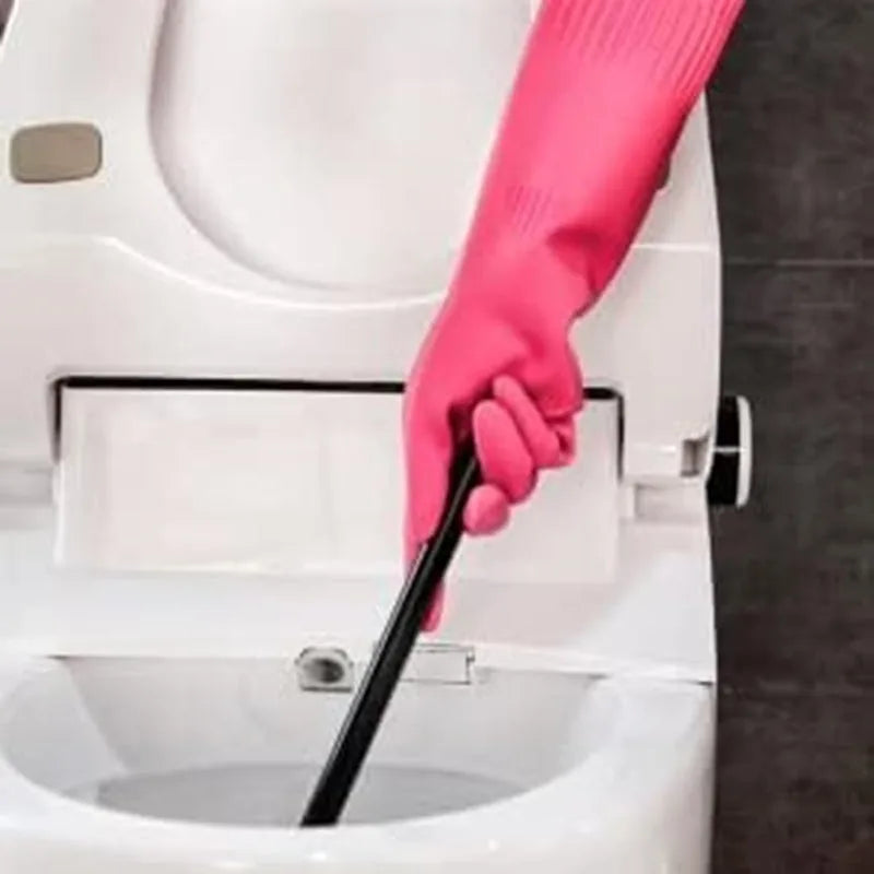 Dishwashing Gloves, Reusable Kitchen,Household and Industrial Cleaning Gloves(pink)