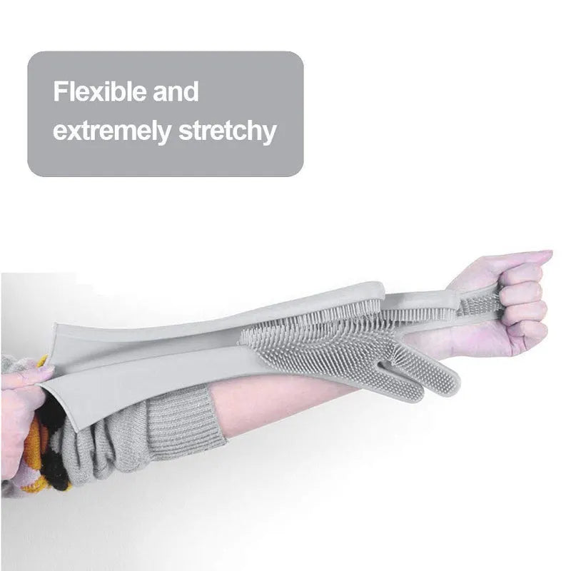 Cleaning Gloves | Reusable Heavy Duty Rubber Gloves for Household