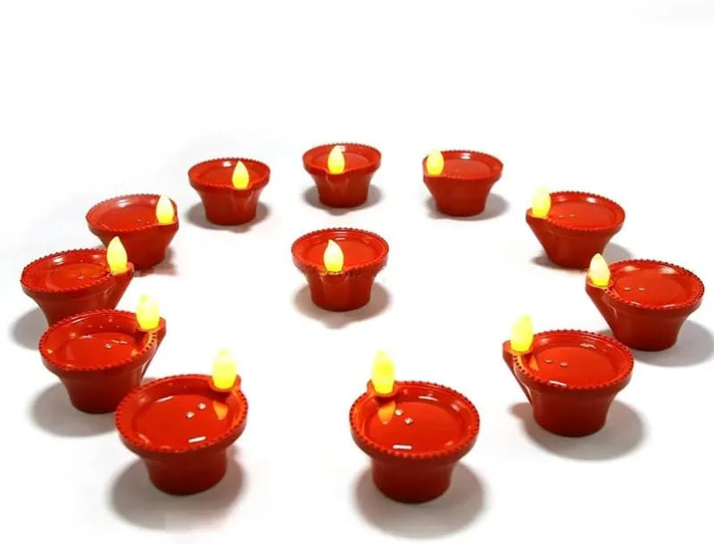LED Light Water Lit Diya Sensor E-Diya