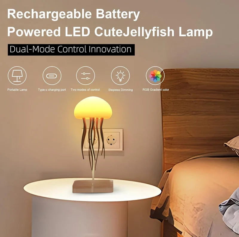 Jellyfish Night Light Lamp