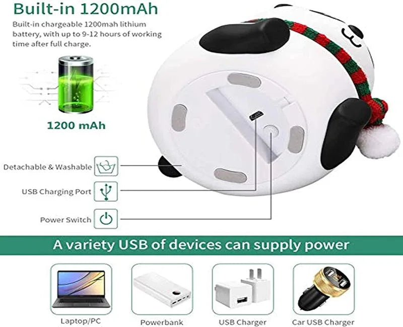Panda Night Lamp Silicone