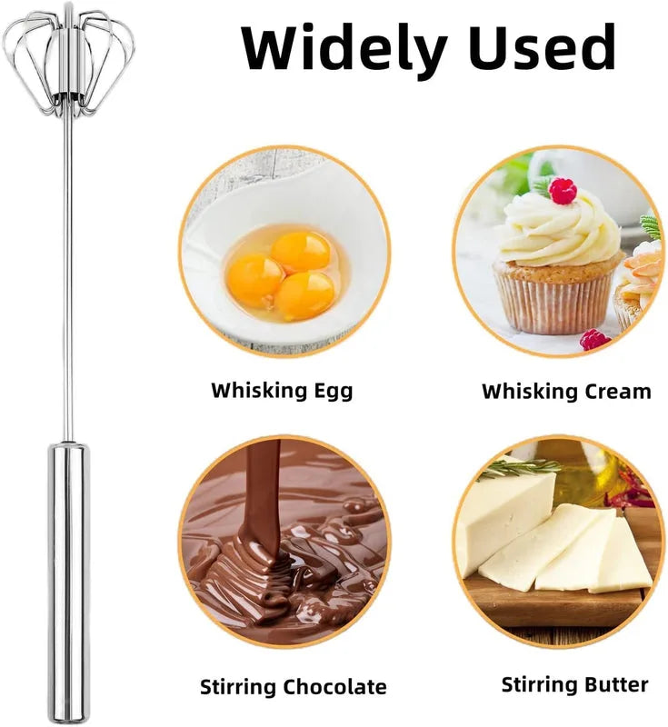 Kitchen Manual Hand Blender Automatic Egg Beater