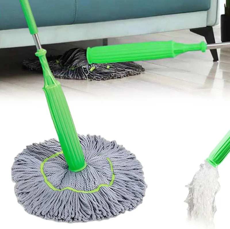 2 in 1 Dehydrated Floor Cleaning Mop Self-Wringing 360 Rotatable