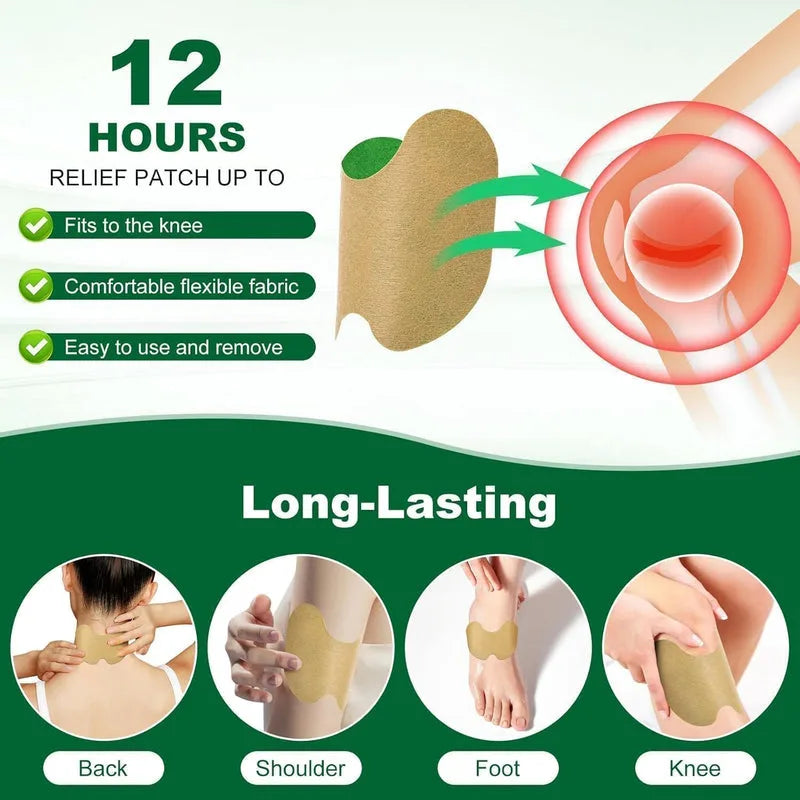 Herbal Knee Pain Relief Patches Arthritis Inflammation Patch Sticker