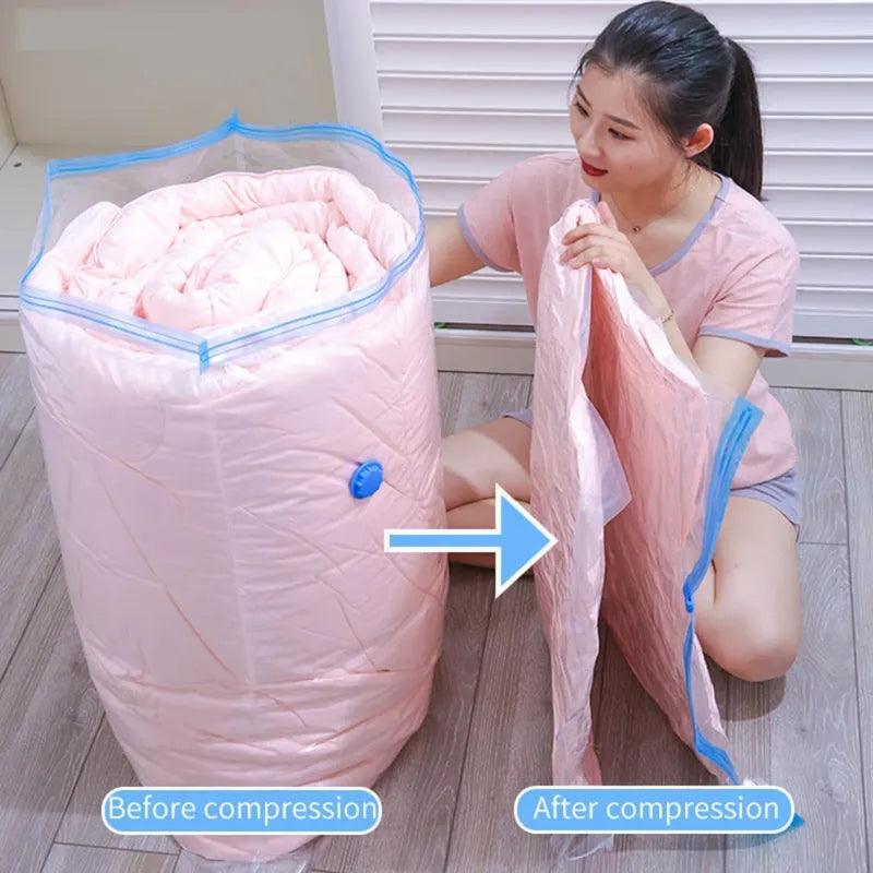 Vacuum Packing Bags Storage Ziplock Travel Bag