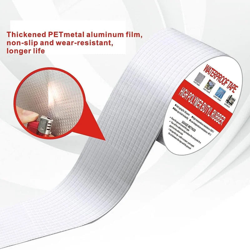 4 Inch Leakage Repair Aluminum Foil Waterproof Repair Tape (4 inch)