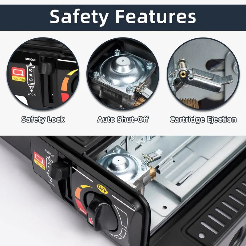 2 In 1 Portable Gas Stove Portable Gas Stove