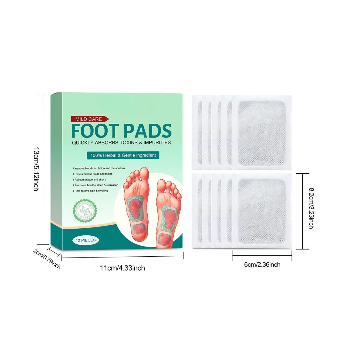 Foot Pads (Buy 1 Get 1 Free)