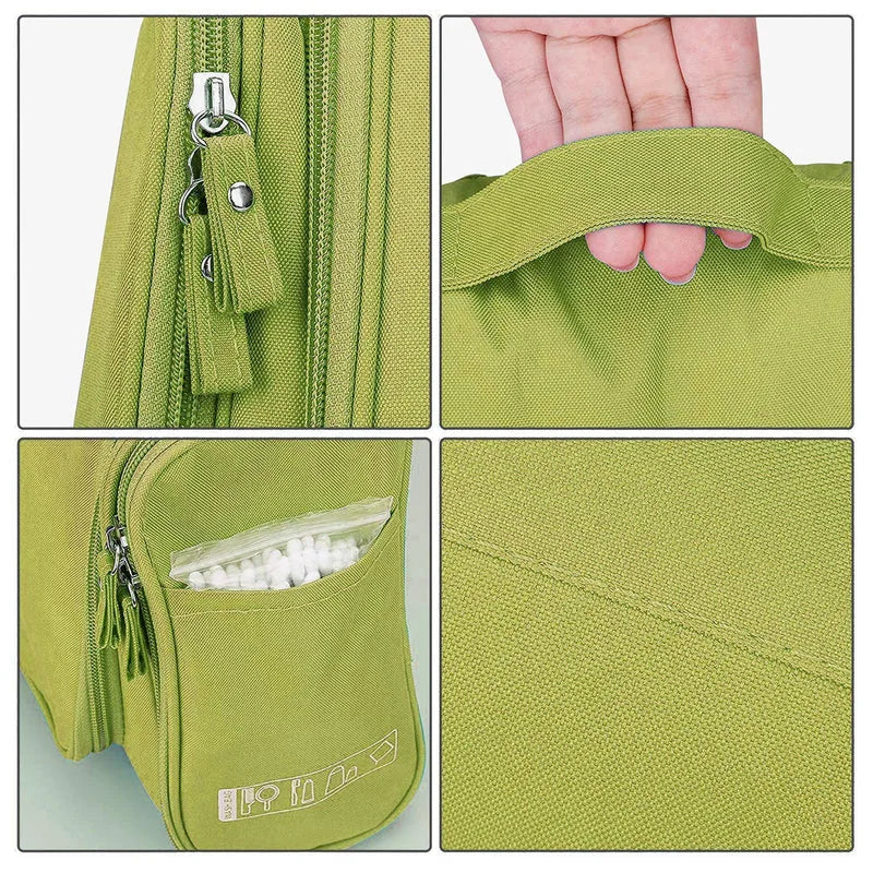 Waterproof Travel Bag Beauty Make Up Toiletry Wash  (Green)