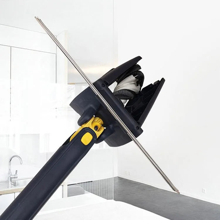 Flat Microfiber Floor Cleaning Mop with Scraper with 360 Rotating head