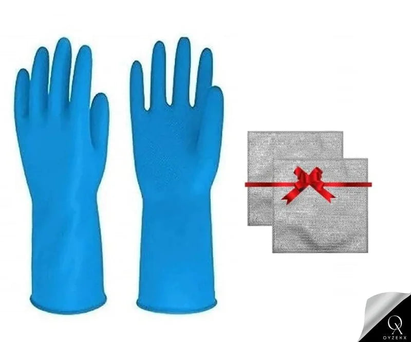 OyzekX Hand Gloves - Rubber gloves for cleaning