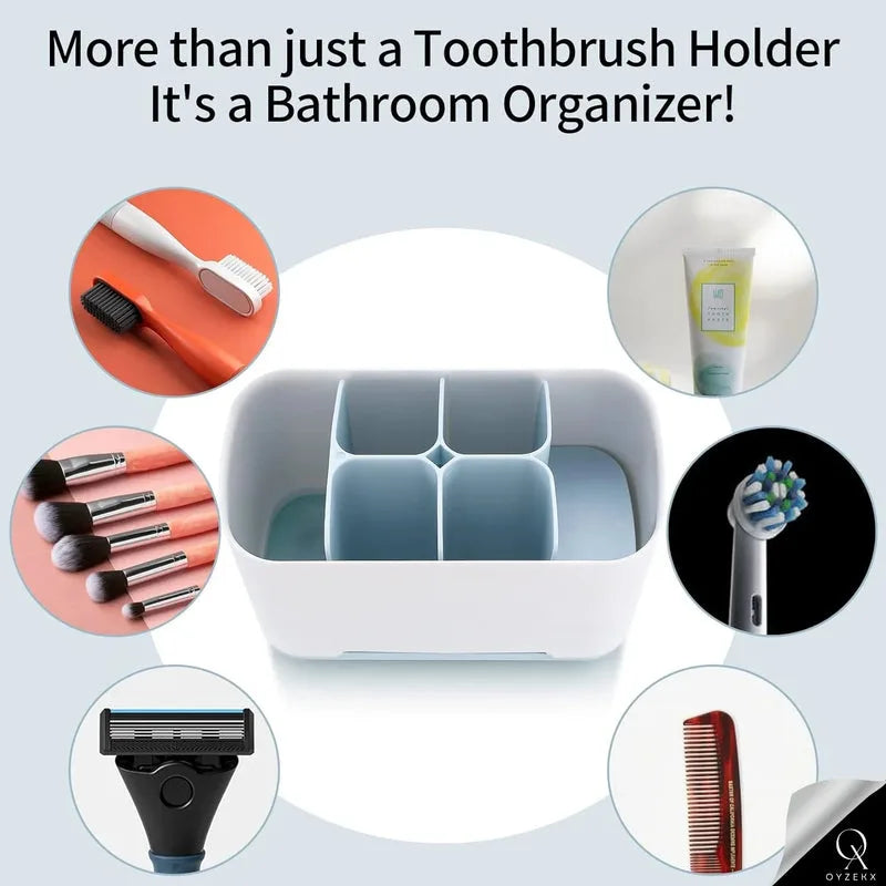 OyzekX Razor Shaving Kit and Toiletries Cosmetics Organizer