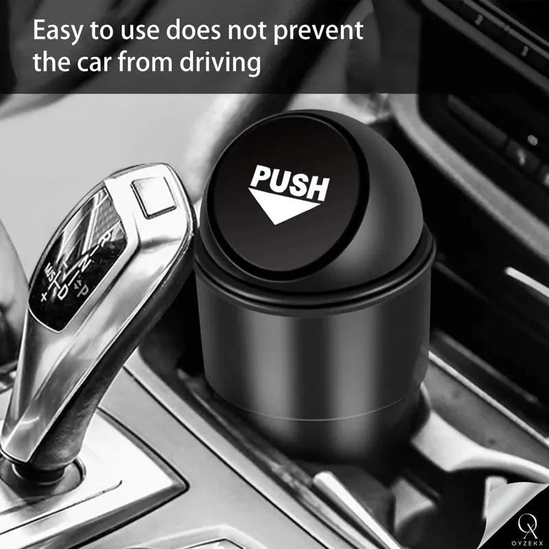OyzekX Mini Car Dustbin Trash Bin