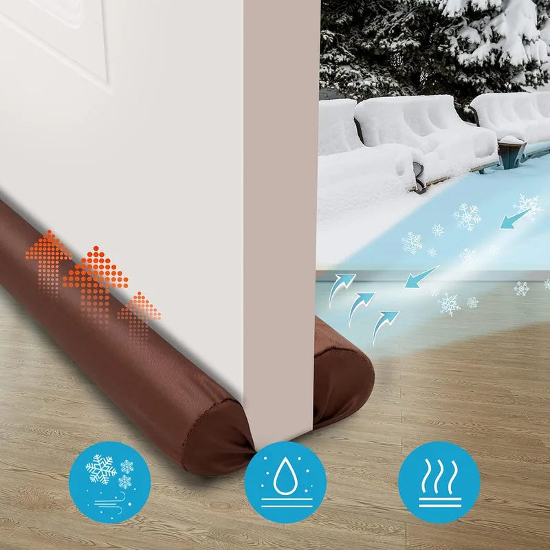 Door Guard (39 Inches) Gap Filler for Door Bottom Seal Strip