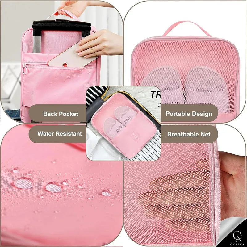 OyzekX Toiletry Bag for Men & Women Makeup Pouch